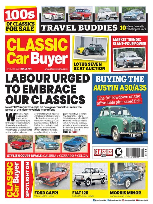 Title details for Classic Car Buyer by Kelsey Publishing Ltd - Available